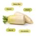 Korean Premium Dried & Sliced Daikon Radish 6 Ounce from Jeju Island  Korea 170 gram for Kimchi and Tea - Buy Online on GoSupps.com