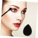 PLAFOPE 30pcs Double Ended Eyeshadow Brush Eyeshadow Sponge Stick Sponges Makeup Black Wooden Handle - Buy Online on GoSupps.com