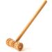 Buy Mr. Woodware Professional Wooden T-Shaped Lymphatic Drainage Roller - 37cm Soft Tissue Therapy Tool | International Shipping Available - Buy Online on GoSupps.com
