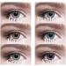 Very Opaque Natural Colored Contact Lenses - Silicone Comfort - C Green - 1 Pair (2 Pieces) - Dia 14.50 - 0.00 Diopters - International Shipping - Buy Online on GoSupps.com