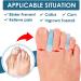 Sumifun 16-Pack Gel Toe Separator Bunion Corrector & Relief - Blue Toe Spacers for Overlapping Toes - Medium & Large Sizes - Buy Online on GoSupps.com
