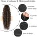 PORSMEER 28 Black Mixed Blonde Ponytail Extension - Long Beach Wave Synthetic Hairpiece for Women - Buy Online on GoSupps.com