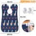 Cute Animal Alpaca Beard Bib Apron | Non-Stick Waterproof Beard Catcher for Men | Perfect Grooming Gift with Suction Cups - Buy Online on GoSupps.com