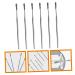 Spring Ear Pick Set - 6pcs Stainless Steel Spiral Ear Cleaner Kit - Buy Online on GoSupps.com