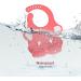 Sichy Baby Bibs - Adjustable Silicone Feeding Bibs for Babies & Toddlers | Waterproof Weaning Bibs with Food Crumb Catcher Pocket - Cherry - Buy Online on GoSupps.com
