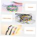 VALICLUD 9 Pcs Wax Thread Bead Bracelet Beads Women's Anklet Delicate 22x1CMx3pcs Assorted Colorx3pcs - Buy Online on GoSupps.com