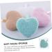 Buy Housoutil 12 Pcs Heart Shape Makeup Remover Puff | Cleansing Wipes & Beauty Sponge for Flawless Makeup Removal - International Shipping Available - Buy Online on GoSupps.com