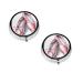 Ballet Dancer Printed Mini Round Pill Box Pill Box 3 Compartment Medicine Pill Case Pill Organizer Travel Pillbox Portable Pill Box for Pocket Home Office Use