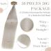 LAAVOO Keratin Bonding Hair Extensions | Platinum Blonde #60 | 45cm Remy Human Hair | Hot Fusion U-Tip 1g/S - Buy Online on GoSupps.com