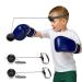 Hikeen Boxing Reflex Ball, Adjustable MMA Boxing Equipment for Adults and Kids, Punching Speed and Hand Eye Coordination Training 2 Difficulty Levels