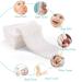 Yoofoss Muslin Burp Cloths 10 Pack - 100% Cotton Washcloths for Baby Boys and Girls - Large 20''x10'' Super Soft and Absorbent - White - Buy Online on GoSupps.com