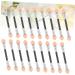 DOITOOL Small Eyeshadow Brush 50pcs Eyeshadow Makeup Brush Eyeliner Brush Makeup Eye Shadow Smudge Brush Miss Oval - Buy Online on GoSupps.com