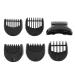 Shaving Head 5pcs ABS Material Durable Practical Shaver Trimmer Head Guide Comb for Home for Men