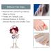 Toe Cushion Hose - Angrek 10 Pairs Silicone Adjustable Toe Caps for Pain Relief & Protection from Ingrown Toenails & Friction - Buy Online on GoSupps.com