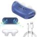 Anti Snoring Devices Double Vortex Snore Stopper Effective Snoring Prevention Snoring Solution For Men And Women Adjustable And Breathable Makes For Better Sleep Suitable For All Nose Shapes