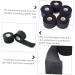 FOMIYES Bandes de Cou en Papier Jetable Noir 10 Pcs Extensibles Protection Barbier Absorbantes pour Salon de Coiffure Usage Professionnel - Buy Online on GoSupps.com