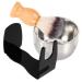 Minkissy 1 set of razor-soap cream bowl hair razor brushes Razor brush set for men's shaving brush set Razor brush with holder beard brush steel care needs shave man