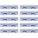 10Pcs Eyebrow Ruler Microblading Semi Permanent Eyebrow TattooPosition Ruler Guide Makeup Measure Stencil Shaping Tool Permanent Eyebrow Measuring Tool Shaping Aid Measurement Ruler Stencil Ruler - Buy Online on GoSupps.com