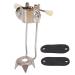 Cane Tips for Ice Anti Slip Cane Tips Stainless Steel 5 Claws Hiking Attachment Walking Cane Accessories for Walking Sticks Trekking Pole Crutche