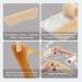 4 Pairs Silicone Heel Cushions - Self-Adhesive Inserts for Too Large Shoes & High Heels - Skin Color - Buy Online on GoSupps.com