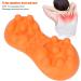 Foojo Acupressure Neck Relief Cushion - Professional Cervical Massage & Traction Device for Neck & Shoulder Pain Relief - Orange - Buy Online on GoSupps.com