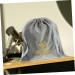 MUSISALY 2pcs Hair Dryer Carrying Bags Hair Dryer Drawstring Bags Fabric Drawstring Storage Bag 35.00X30.00X0.50CM Grey - Buy Online on GoSupps.com