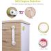 Vicloon Child Safety Cupboard Locks - 6 Pcs Baby Proof Latches with 3M Adhesive - No Screws Child Locks for Cabinets, Kitchen, Drawer, Closet - Green - Buy Online on GoSupps.com