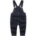 KIDSCOOL SPACE Baby & Little Boys/Girls Soft Denim Overalls | Water Washed Ripped | Blue-1973 | 3-4 Years - Buy Online on GoSupps.com