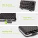 Weekly Pill Organizer 3X a Day - Black Medicine Organizer Box for Vitamins & Medications - Buy Online on GoSupps.com