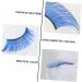 ABOOFAN 2 Pairs Blue Long Eyelashes Halloween Fake Lashes Makeup Long Fake Eyelashes Halloween Artificial Eyelashes Halloween Makeup Eyelashes Cosplay Miss False Eyelashes - Buy Online on GoSupps.com