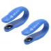 2 pieces of tiger claw clips-safe and effective acupressure clips with magnetic points for relieving headaches dizzy feelings in soothing blue
