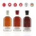 Escuminac Maple Syrup Gift Set - 100% Pure USDA Organic | 3 Harvests: Extra Rare, Great, Late | Single Origin from Quebec, Canada | Holiday Gift - 6.8 fl oz x 3 - Buy Online on GoSupps.com