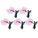5Pcs Silicone Pendant Chewy Teether  Baby Teething Toys Sensory Chew Teether Gum Massage Relieve Swelling Pendant Shaped Baby Teething Toy Set(Light Pink) - Buy Online on GoSupps.com