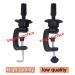 Wig Mannequin Head Stand Cosmetology Manikin Holding Clamp/Stand 2 Packs (Black) - Stylish and Durable - Buy Online on GoSupps.com