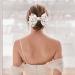 Bow Hair Clip Floral Hair Bows for Women Big Bowknot Hairpin French Hair Clips Hair Barrette Clips Chiffon Hair Bows for Women Girls-1PC style 1 - Buy Online on GoSupps.com