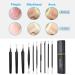 Pimple Popper Tool Kit - 10 Pcs Professional Comedone Extractor for Acne Removal - Buy Online on GoSupps.com