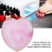 HURRISE Heart Styling Resin Nail Art Palette Delicate Colorful Paint Drawing Color Dish for Manicure DIY Color Mixing Board Nail Tips Display TrayPurple - Buy Online on GoSupps.com