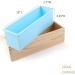 DOYOLLA Silicone Soap Loaf Molds with Wooden Box and Covers - Set of 2 (84oz) - Ideal for Homemade Soaps - Random Color - Buy Online on GoSupps.com