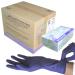 SFM Stable Work Nitril: XS S M L XL Lang & SuperSoft Purpur Blue Powder-free F-TEX ACC-free disposable gloves Investigation gloves Nitrile gloves XS (1000 pack) PurPurblau 10 donors