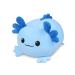 Axolotl Plush Toy Cute Axolotl Stuffed Animal Toy Stuffed Axolotl Toy Fluffy Toy Adorable Plush Animal Cushion Doll Kawaii Home Decoration Great Gift for Kids Birthday Christmas(9.8 inch Blue) 9.8 inch Blue