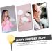 Beavorty Powder Puff Round Baby Super Soft Long Hair Wet Puff - Buy Online on GoSupps.com