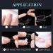 Gelike EC 552PCS Soft Gel Nail Tips Kit | Clear Cover Full Nail Extensions - Medium Almond | DIY Salon Gift - Buy Online on GoSupps.com