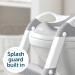 Adjustable Potty Training Ladder with Cushioned Seat - Collapsible, Non-Slip, Splash Guard - Jool Baby - Buy Online on GoSupps.com