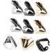 SHERCHPRY 30 Pcs Toe Guards - Durable Designer Shoe Charms for Pointed Shoes & Boots | Metal Shoe Repair Tips - Buy Online on GoSupps.com
