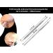 Profi Kosmetik-Instrument Komedonenquetscher Set | 2 Schlaufen & Milienmesser f r perfekte Hautpflege - Buy Online on GoSupps.com