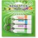 Nasal Inhaler & Nasal Clip Set - Triple Refreshing Menthol/Borneol Plant Essential Oil Energy Sticks for Fatigue Relief Stay Awake During Class/Work/Driving (4 Scent Options) - Buy Online on GoSupps.com