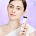 Electric Lash Curler Makeup Electric Lash Curler Gathering Makeup Electric Lash Curler Rechargeable Eyelash Curlers Temperature Modes Color Changing Silicone Pad White - Buy Online on GoSupps.com