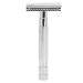 Ergonomic Silver Safety Razor for Men - Ideal for Home Travel & Hotels | Ultimate Shaving Experience - Buy Online on GoSupps.com