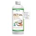 Organic MCT Oil C8 & C10 | Unflavored | 100% from Non-GMO Coconuts | Perfect for Morning Coffee | Quick Clean Energy | 24 fl oz | by as-is 24 Fl Oz (Pack of 1)