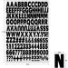 504 Piece 1 Iron On Heat Transfer Letters & Numbers | DIY Vinyl Letters for Jerseys, T-Shirts, Crafts | 10 Colors Available - White - Buy Online on GoSupps.com